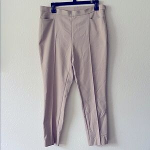 AKRIS Stretch Knit Cotton Beige Pants Size US 2 Women's Pants , 10 size